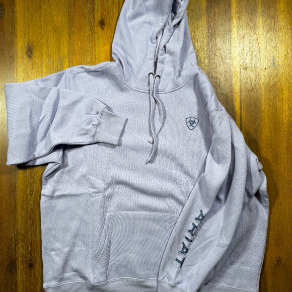 Ariat Women's Logo 2.0 Hoodie | Sweet Lavender - Picture 10 of 11